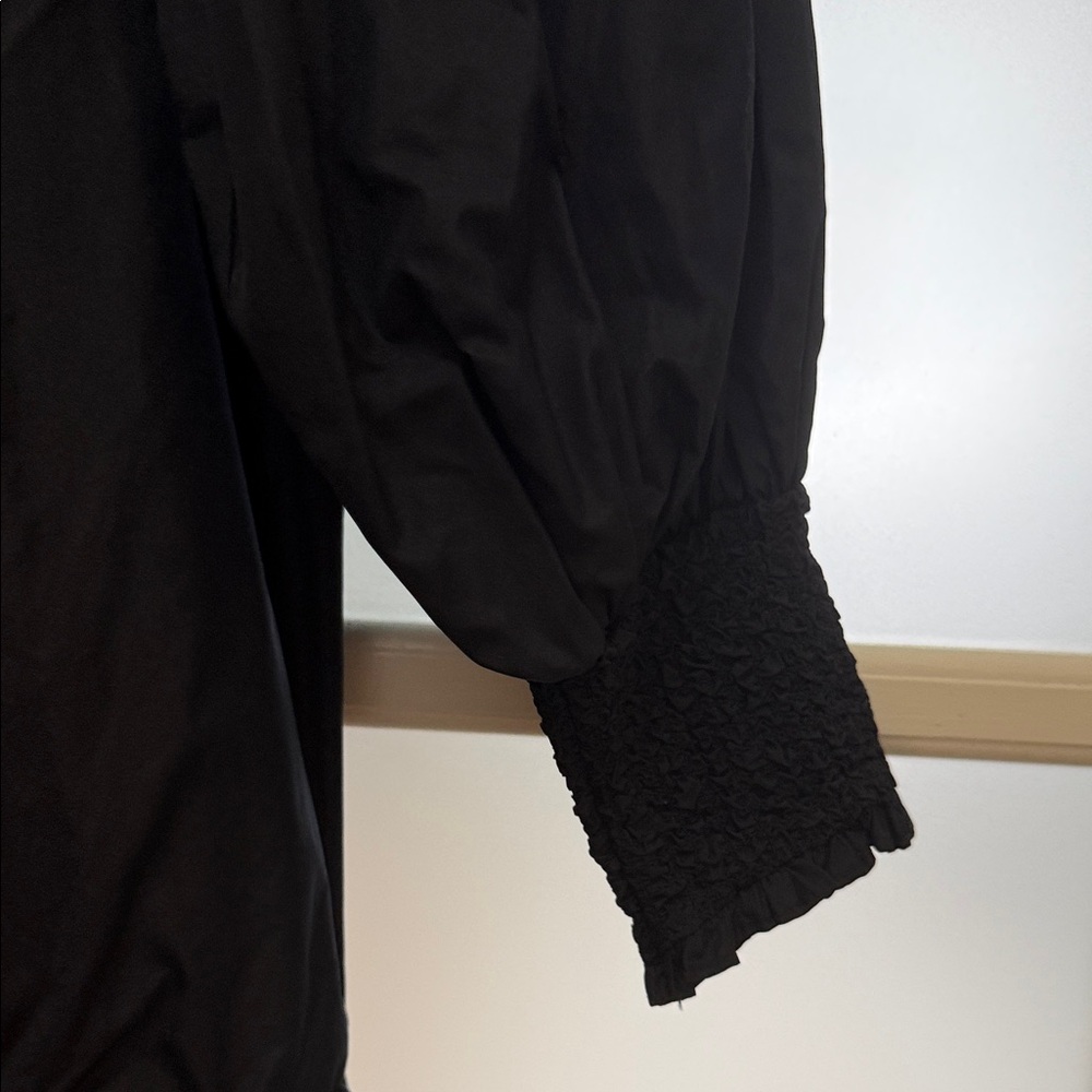 Cinq à Sept Navy Long Sleeve Dress - Picture 4 of 6